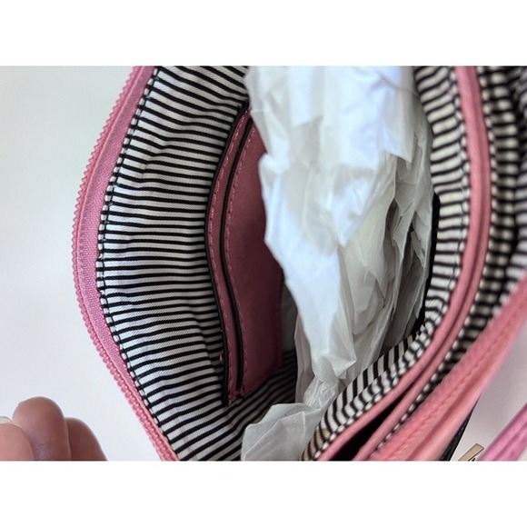 NWT DELUXITY pink crossbody purse (507) - Picture 9 of 9
